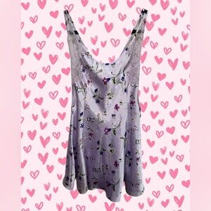 Vintage Victoria’s Secret Floral Lavender dress